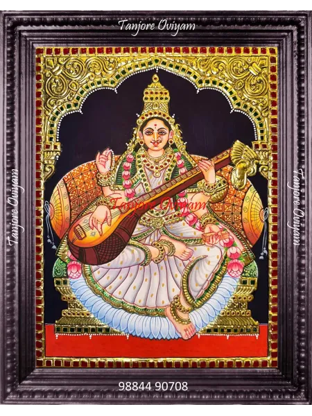 Saraswathi Devi Painting